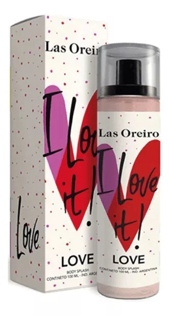 BODY SPLASH LAS OREIROS X 100ML 20124 LOVE – Lenid Mayorista