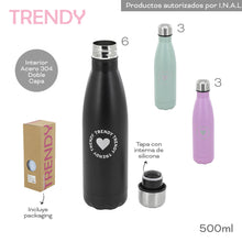 Cargar imagen en el visor de la galería, BOTELLA TERMICA TRENDY 18396