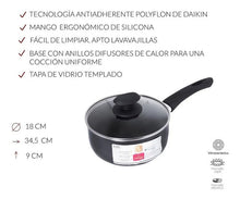 Cargar imagen en el visor de la galería, CACEROLA Nº18 C/MANGO ROSWELL 9470218
