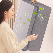 Cargar imagen en el visor de la galería, CAJON ORGANIZADOR DE ROPA C/ TAPA TRANSPARENTE Y DIV 36X25X20 EA0422