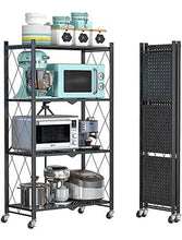 Cargar imagen en el visor de la galería, CARRO ORGANIZADOR MULTIUSO  4 PISOS PLEGABLE 57917633