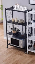 Cargar imagen en el visor de la galería, CARRO ORGANIZADOR MULTIUSO  4 PISOS PLEGABLE 57917633