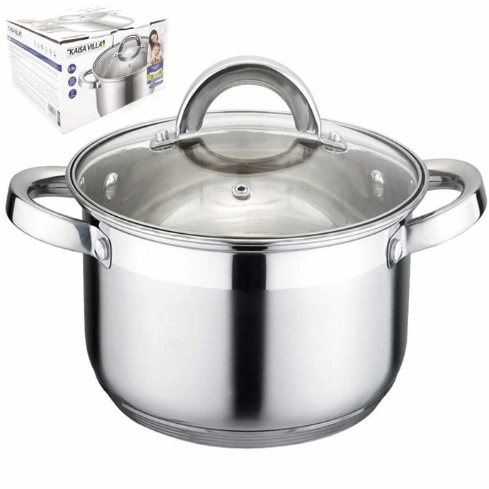 CACEROLA 30CM 11 LTS ACERO INOX TRIPLE FONDO 57915515