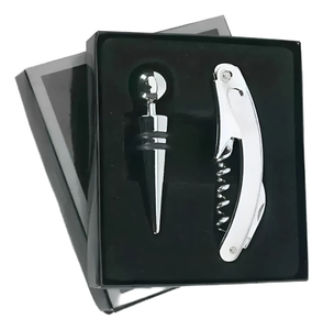SET SACACORCHO 2 PCS ACERO 0561AC