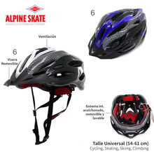 Cargar imagen en el visor de la galería, Casco Alpine Skate 14113