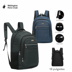 MOCHILA PORTANOTEBOOK WELLINGTON POLO 14925