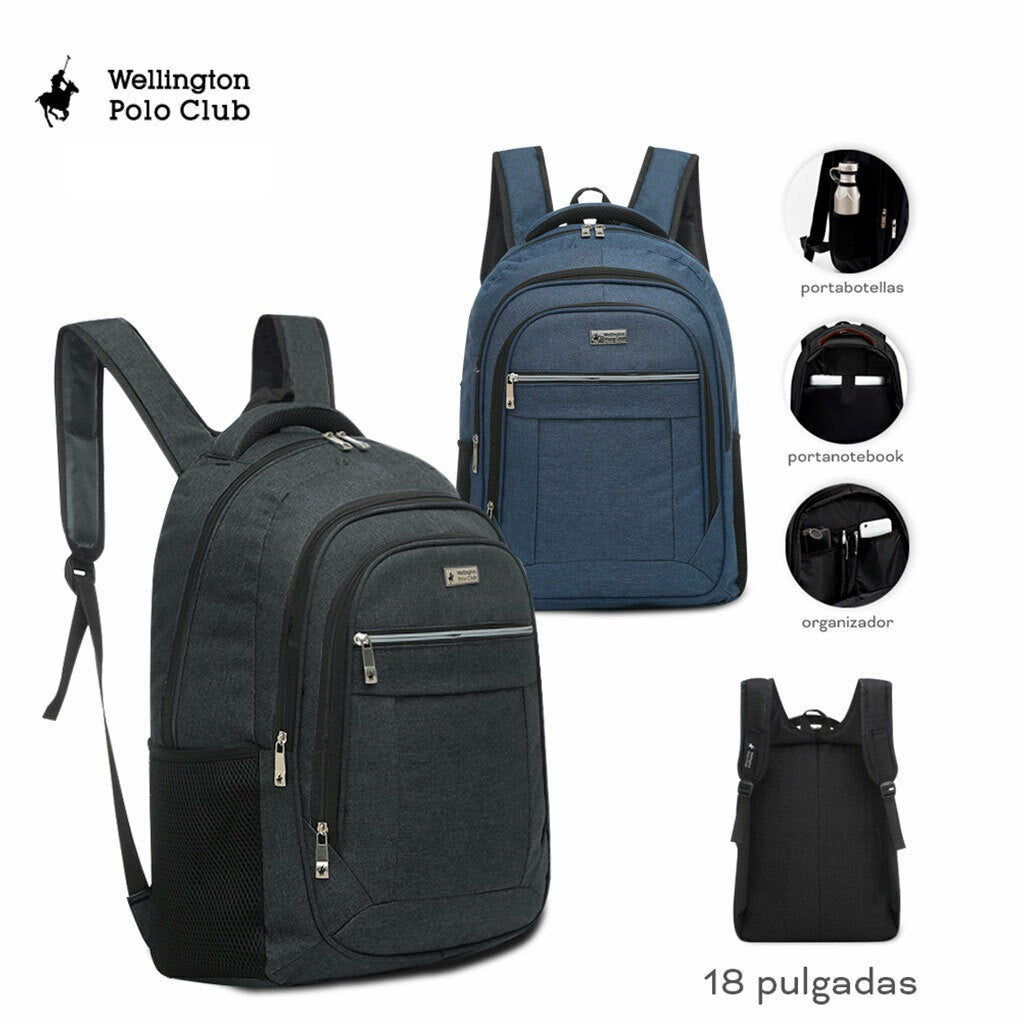 MOCHILA PORTANOTEBOOK WELLINGTON POLO 14925