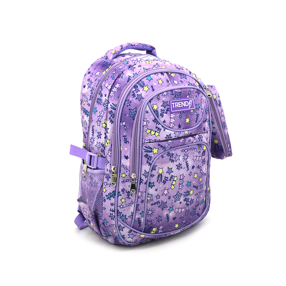 MOCHILA Y CARTUCHERA TRENDY 15297