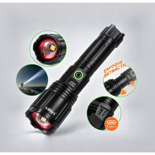 Cargar imagen en el visor de la galería, LINTERNA ALUMINIO 60W-BAT 26650 5800MAH L673