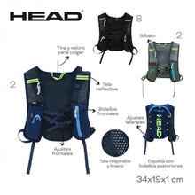Cargar imagen en el visor de la galería, MOCHILA CHALECO HEAD 30915