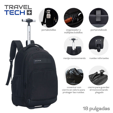 MOCHILA CARRO TRAVEL TECH 16021