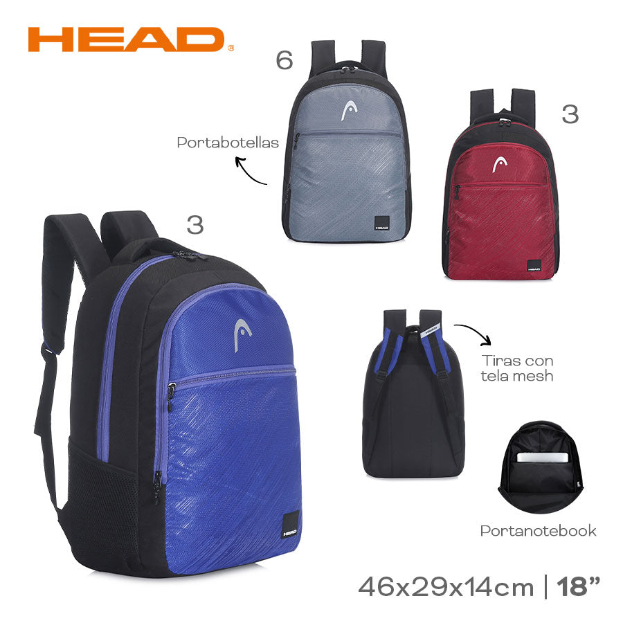 Mochila discount notebook head