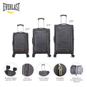 VALIJA EVERLAST 16398 20" 24" 28"