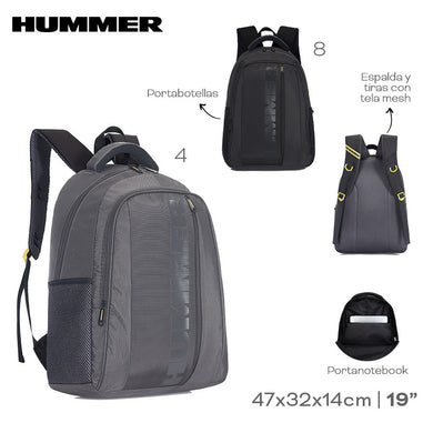 MOCHILA PORTANOTEBOOK HUMMER 16744