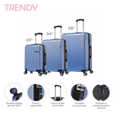 VALIJA TRENDY 16921  20