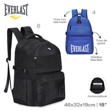 Cargar imagen en el visor de la galería, MOCHILA EVERLAST 16950