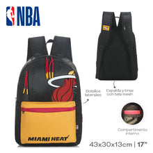 Cargar imagen en el visor de la galería, MOCHILA NBA MIAMI HEAT 17136