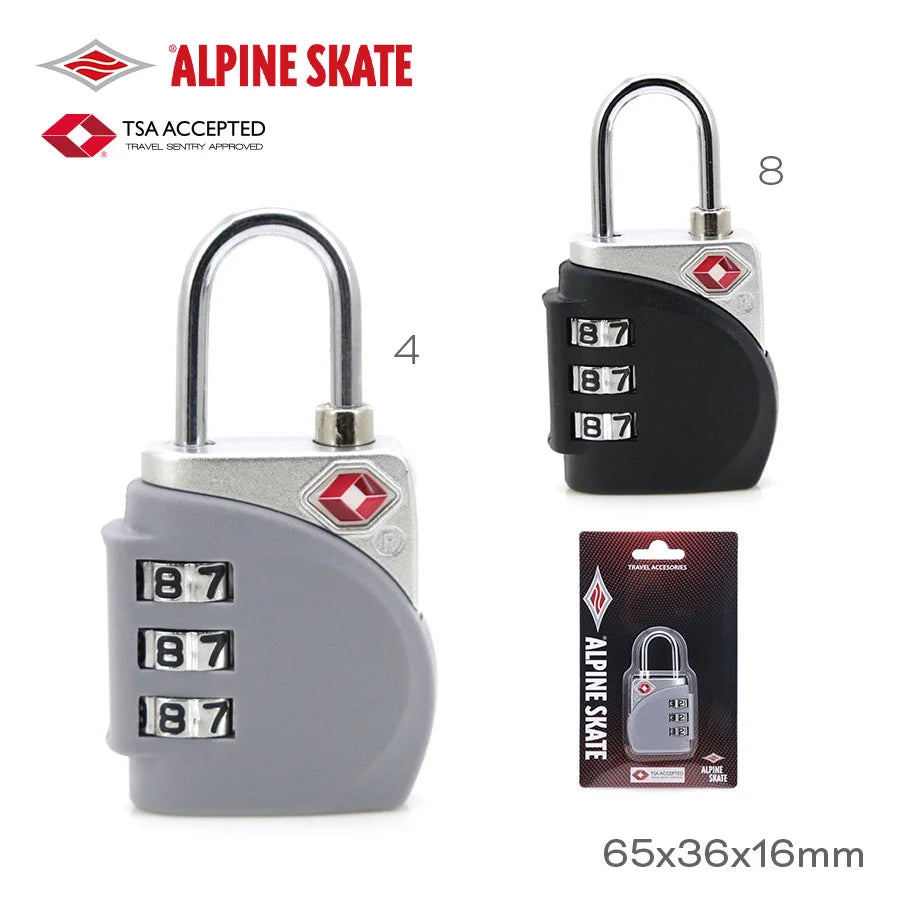 CANDADO TSA ALPINE SKATE 17201