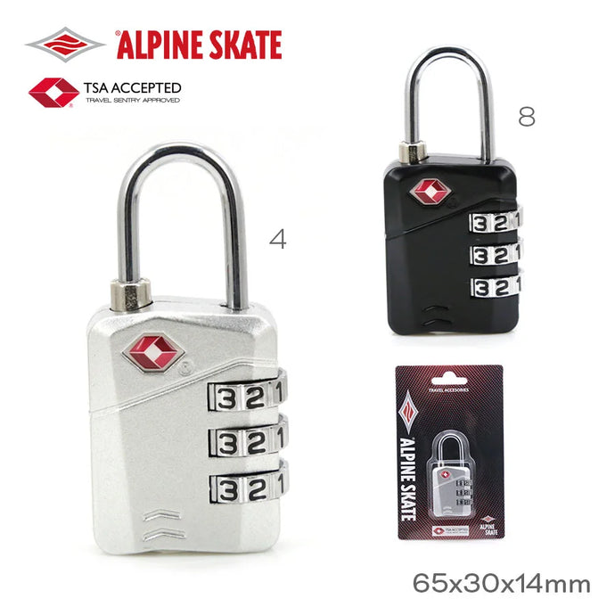 CANDADO TSA ALPINE SKATE 17202