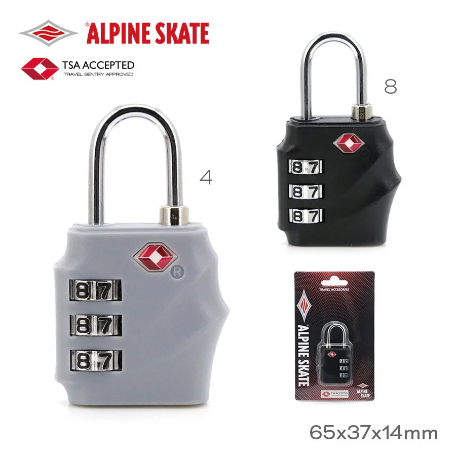 CANDADO TSA ALPINE SKATE 17203