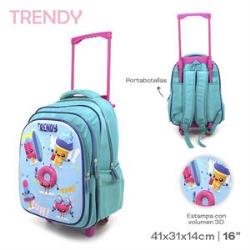 MOCHILA CARRO TRENDY 16P 17351