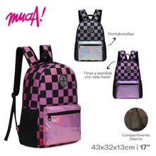 Cargar imagen en el visor de la galería, MOCHILA - CARTERA  MUAA 17588