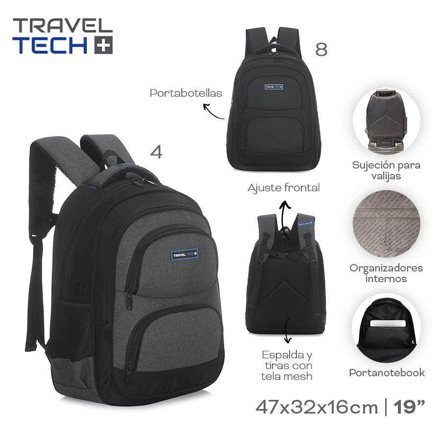 MOCHILA PORTANOTEBOOK TRAVEL TECH 16746