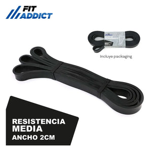 BANDA RESISTENCIA MEDIANA FIT ADDICT 17783