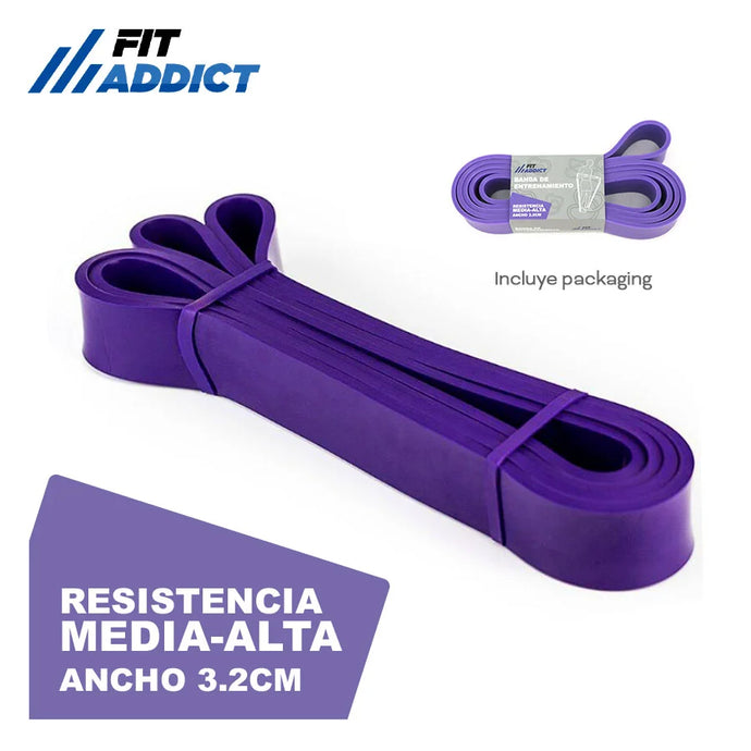 BANDA RESISTENCIA MEDIANA-ALTA FIT ADDICT 17784