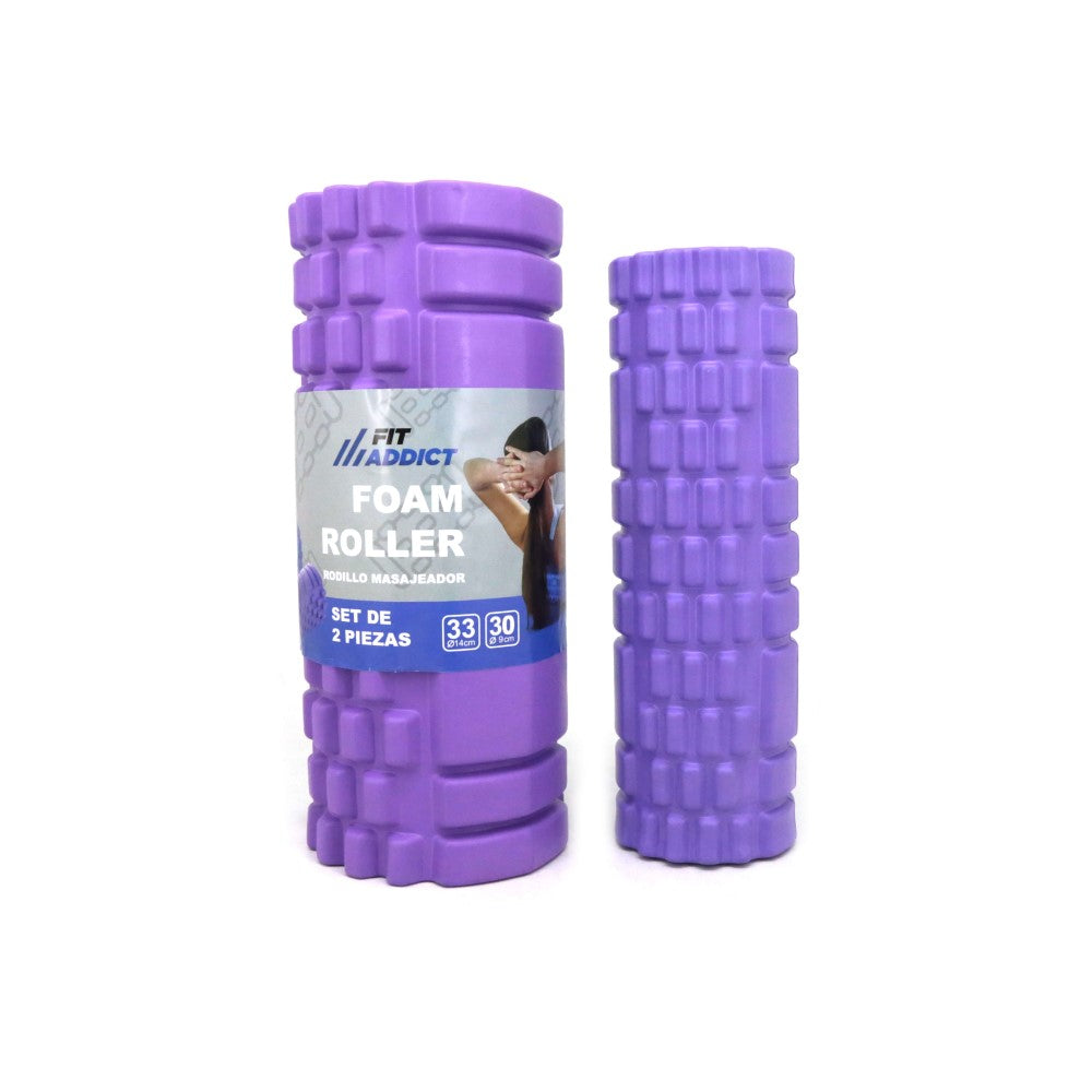 YOGA ROLLER SET X2 FIT ADDICT 17786