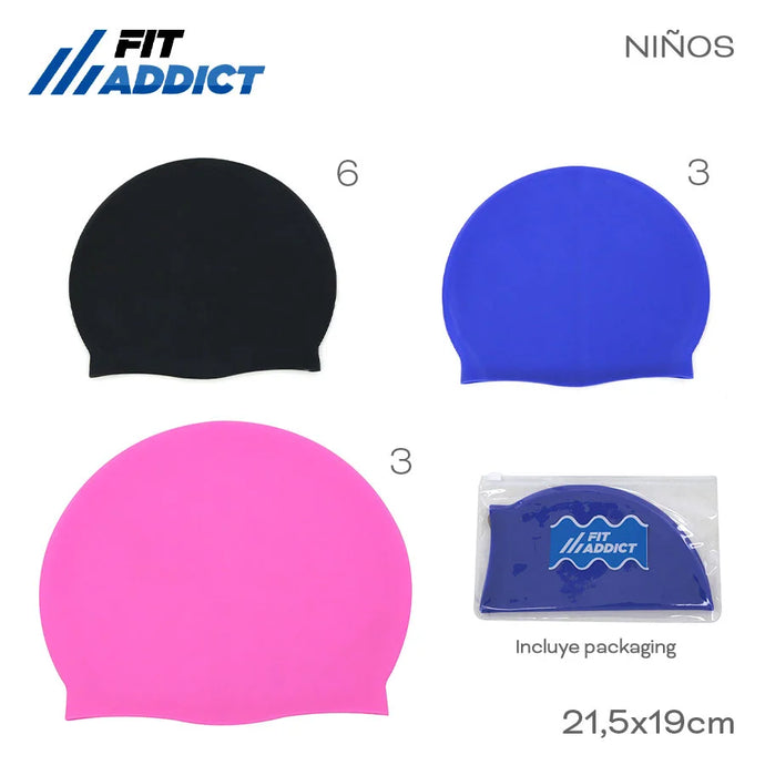 GORRO NATACION INFANTIL FIT ADDICT 17837