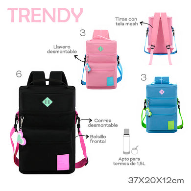 MOCHILA MATERA TRENDY 18471