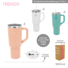 Cargar imagen en el visor de la galería, VASO TERMICO TRENDY 17088-18482