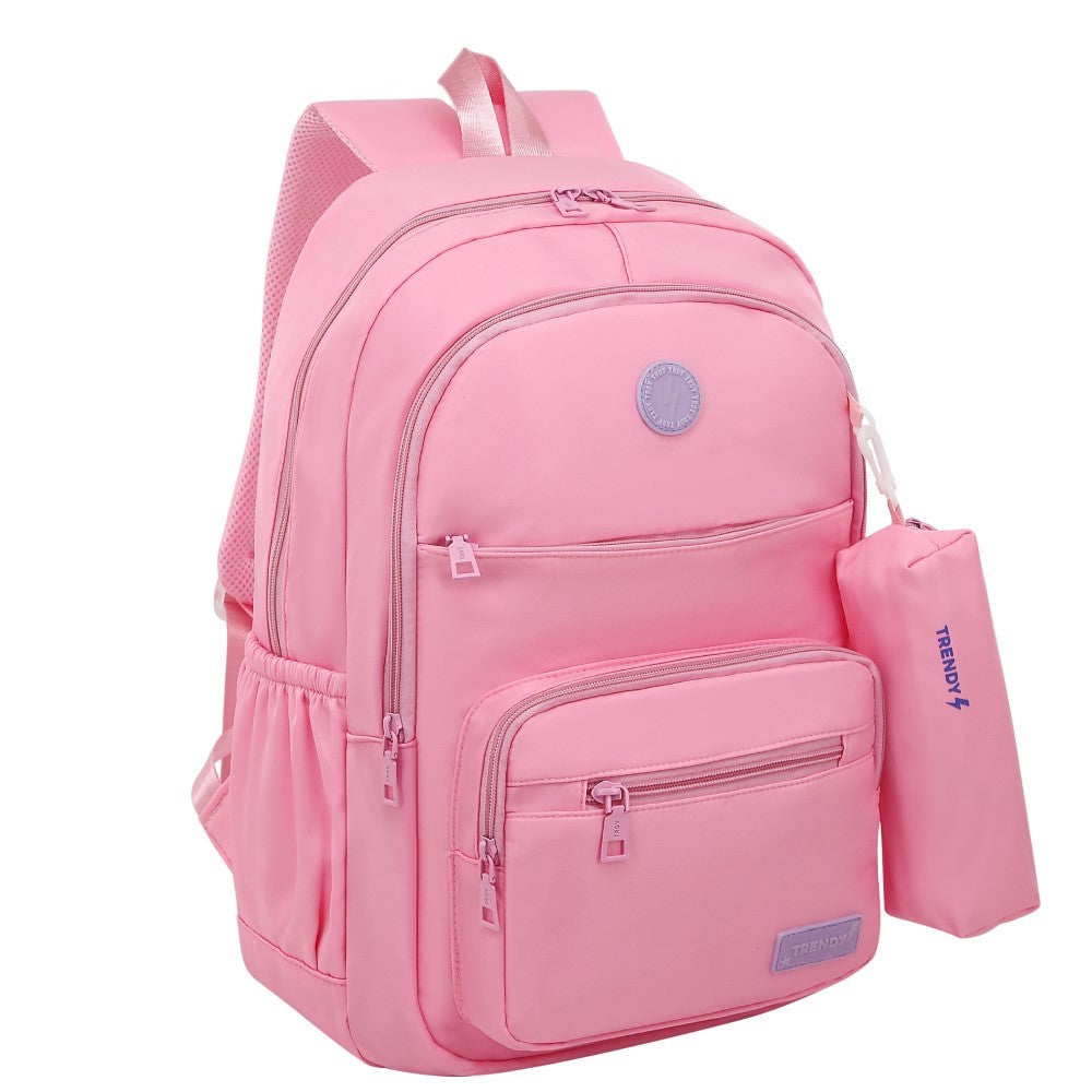 MOCHILA CON CARTUCHERA TRENDY 18559