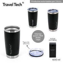 Cargar imagen en el visor de la galería, VASO TERMICO TRAVEL TECH 600ML 18616