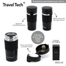 Cargar imagen en el visor de la galería, VASO TERMICO TRAVEL TECH 18617