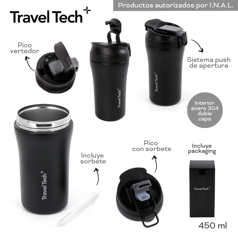 VASO TERMICO TRAVEL TECH 18618