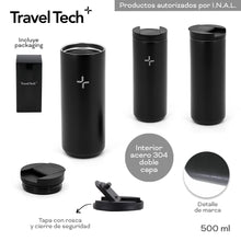 Cargar imagen en el visor de la galería, VASO TERMICO TRAVEL TECH 18619