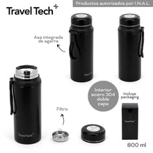 Cargar imagen en el visor de la galería, BOTELLA TERMICA TRAVEL TECH 18620
