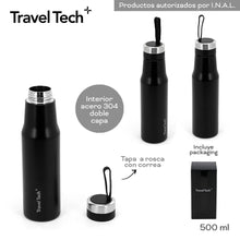 Cargar imagen en el visor de la galería, BOTELLA TERMICA TRAVEL TECH 18659