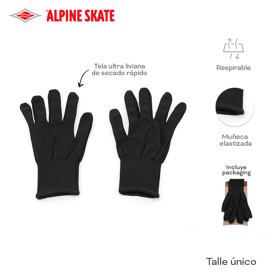GUANTE 1RA PIEL ALPINE SKATE 18901