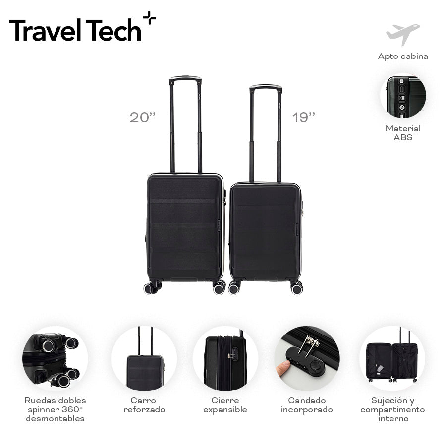 SET X2 CARRY ON TRAVEL TECH 19