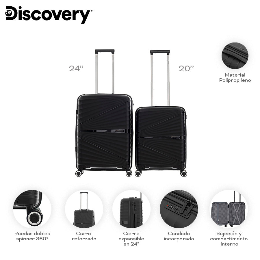 SET X 2 VALIJA DISCOVERY 20