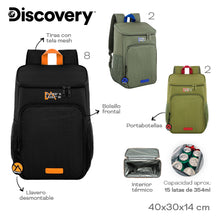 Cargar imagen en el visor de la galería, MOCHILA COOLER DISCOVERY 19063