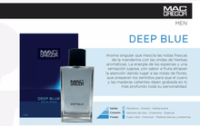 Cargar imagen en el visor de la galería, PERFUME MAC GREGOR X100 ML 20032 DEEP BLUE