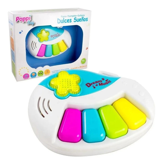 PIANO C/LUZ Y SONIDOS 6741-WD3615