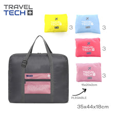 Cargar imagen en el visor de la galería, MOCHILA PLEGABLE VIAJE TRAVEL TECH 17821