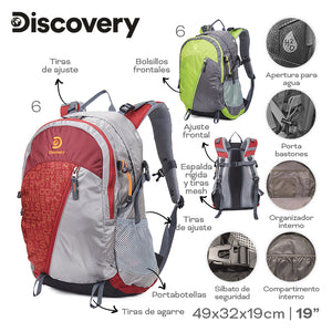 MOCHILA CAMPING DISCOVERY 22310