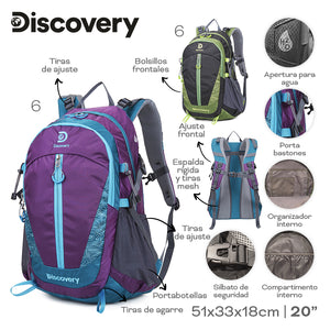 MOCHILA CAMPING DISCOVERY 22312