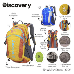 MOCHILA CAMPING DISCOVERY 22314